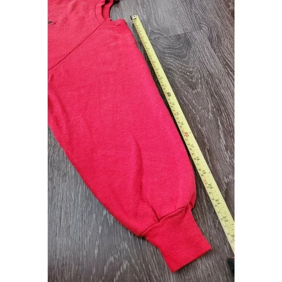 Vintage 1982 St. Nick's Polo Club Crewneck Parody Ugly Christmas Sweatshirt Sz S - Picture 8 of 12